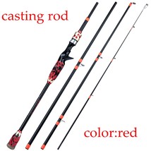 Sougayilang Portable 4 Sections 2.1m Casting Rods Ultralight   Travel Ro... - £66.27 GBP