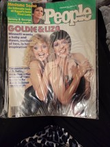 Vintage People Magazine February 25 1980 Goldie Hawn Liza Minnelli - $14.35