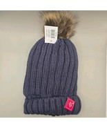 Woman&#39;s Ladies Purple Winter Crochet lined cuff hat New with tags - $203.01 MXN