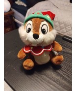 DISNEY STORE MINI BEAN PLUSH HOLIDAY CHIP IN ELF-WEAR HOLIDAY TRIMS 2014... - £13.41 GBP