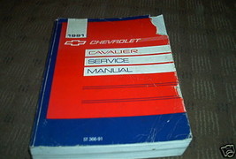 1991 GM Chevrolet Cavalier Servizio Negozio Officina Manuale OEM Fabbrica - £19.17 GBP