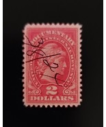 Series of 1917 $2 U.S. Internal Revenue, Documentary, Rose Scott R241 - $2.23