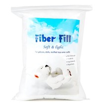 100G Polyester Fill, Premium Polyester Fiberfill, Recycled Polyester Fiber, High - £16.03 GBP