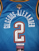 Shai Gilgeous-Alexander Signed Autographed OKC Thunder MVP Finals Jersey... - $780.73 CAD