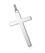 Cross Pendant for Men and Women in 18K Gold Plated - £176.46 GBP