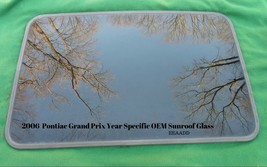 2006 Pontiac Grand Prix Year Specific Sunroof Glass Oem Factory Free Shipping! - $160.00