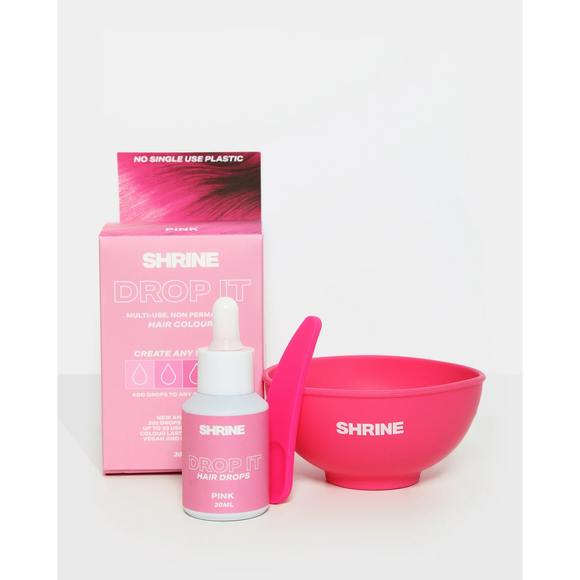 SHRINE DROP IT Pink Toning Drops - Semi-Permanent Hair Toner Color | NEW - $29.99