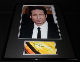 David Duchovny Signed Framed 16x20 Photo Display X-Files - £118.69 GBP