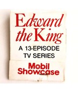 King Edward Cigars Vintage Matchbook TV Series Mobil Advertisement Unstr... - $41.14 CAD