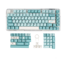 Anymob Keycap Keyboard Ice Blue 126 Japanese keys Personality Mechanical... - $59.50