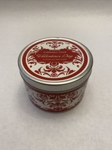 Soy Wax Candle 55 Hour Valentines Day Special Decorative Tin Coldwater Creek - £4.61 GBP