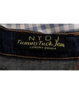 NYDJ Tummy Tuck Jeans Luxury Denim Women’s Size 10 Style 700 Dark Wash S... - $41.51
