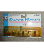 Vintage 1980s Life Like HO Scale Railroad Workers Figures 1190 NOS - £14.79 GBP