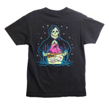 Lurking Class T Shirt Men&#39;s Size Medium Sketchy Tank Skeleton Grim Reaper Tee - $19.75