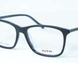 EXESS 67200 A2006 MATT BLACK /BLACK /BLUE UNIQUE EYEGLASSES 53-16-140mm ... - $69.30