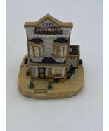 LIBERTY FALLS VILLAGE HOUSE COX&#39;S FURNITURE &amp; UNDERTAKERS AH38 NIB - $8.99