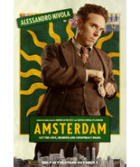 Amsterdam Movie Poster Christian Bale Margot Robbie Art Film Print 24x36... - £9.59 GBP+