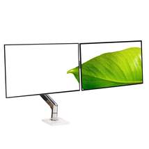 Dual HP Z24f G3 24&quot; IPS Monitor &amp; Adjustable Sping Swivel Humanscale Cla... - $6,154.04 MXN