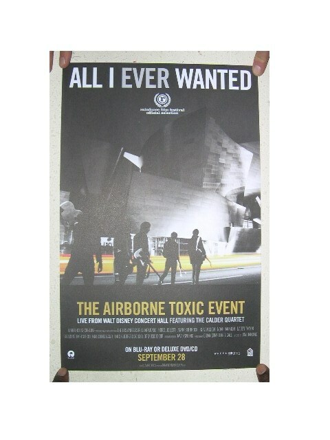 The Airborne Toxic Event All I Ever Wanted Poster Mint - $13.49