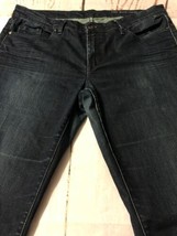 Blank NYC Women’s Jeans Denim  Boot Cut Stretch Dark Blue Size 31 X 35 - £28.35 GBP