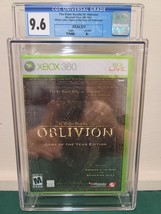 NEW Sealed GRADED CGC 9.6 A+ Elder Scrolls IV Oblivion Game of the Year Xbox 360 - £2,191.60 GBP
