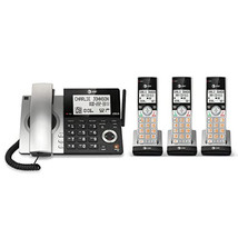 Expandable Corded/Cordless Phone with Smart Call Blocker, Silver/Black w... - €333,04 EUR