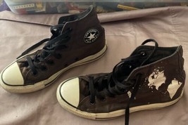 Converse All Stars Band The Doors Size 4 High Top Sneakers Tennis Shoes  Used - £15.16 GBP