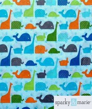 Animal Parade Blue 4PC Full Sheets Bedding Set New - £32.65 GBP