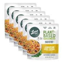 Loma Linda Jamaican Jerk Bowl with Jackfruit (10 oz.) (Pack of 6) Vegan - £21.29 GBP