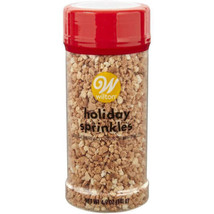 Gingerbread Crunch Sprinkles Mix 4.9 oz Decorations Wilton - £7.28 GBP