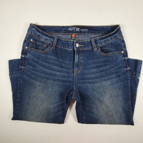 Apt. 9 Women's Denim Capri Blue Jeans Dark and 50 similar items