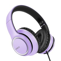X8 Over-Ear Wired Headphones With Microphone With 1.45M-Tangle-Free Nylon Line&amp;3 - £27.17 GBP