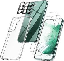 Doxlion  for Samsung Galaxy S22 Plus CLEAR Case Shock Proof Anti Yellowing NEW - £18.36 GBP