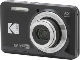 Kodak Pixpro Fz55-Bk 16Mp Cmos Sensor Digital Camera 5X Optical Zoom 28M... - $155.99