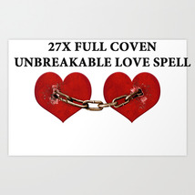 27X FULL COVEN UNBREAKABLE LOVE TIES THE STRONGEST LOVE MAGICK 99 Witch CASSIA4 image 2