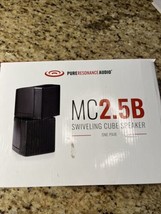 Pure Resonance Audio MC2.5B Dual 2.5&quot; Swiveling Cube Speakers - Pair (Open Box) - $99.00