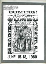 The White Tops Circus Fans Association of America  Jan Feb 1980 Jumbo Ev... - $24.82