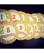 Giraffe Monthly baby stickers. MBMS000005 - €6,93 EUR