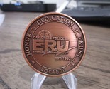 Vintage Oak Creek Police WI ERU Emergency Response Unit Challenge Coin #... - £22.58 GBP