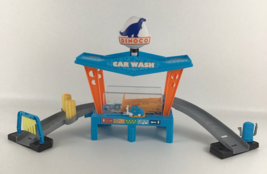 Disney Pixar Cars Dinoco Car Wash Playset Color Change Pitty Figure Mattel Toy - $29.65