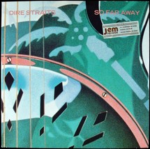 Dire Straits &quot;So Far Away&quot; 1985 Vinyl 10&quot; Single Rock Dstr 910 Uk ~Rare~ Htf - £14.13 GBP