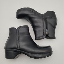 Dansko Women’s Scout Black Leather Side Zip Ankle Boot EU Size 38 US 7/7.5 - £29.58 GBP
