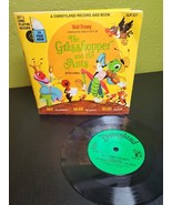 Disneyland Book &amp; Record Disney Presents THE GRASSHOPPER &amp;THE ANTS 7&quot;33r... - $30.30 CAD