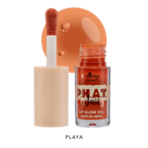 Italia Deluxe P.H.A.T. n&#39; Juicy Lip Glow Oil - Lip Gloss - Peach - *PLAYA* - £3.09 GBP