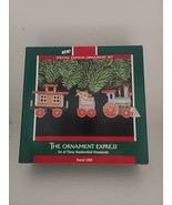 Hallmark Special Edition Ornament Set &quot;The Ornament Express 1989 Set of 3  - $22.12 CAD