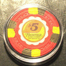 (1) $5. Frontier C ASIN O Chip - Las Vegas, Nevada - 1992 - £15.94 GBP