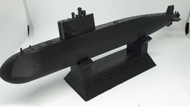 The Type 039A submarine, Scale 400, Yuan Class, 3D printed, wargaming, military  - £6.76 GBP