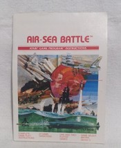 Air-Sea Battle Atari 2600 Instruction Manual - Used - Very Good Condition - $6.85