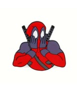 Marvel Deadpool Metal Enamel Pin - New Metal Brooch Pin - OMG Shocked De... - £4.48 GBP