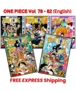 [Manga Comic Book English Ver] ONE PIECE by Eiichiro Oda Volume 78-82 SET - $103.45